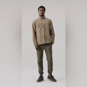 Lululemon ABC Men Grey Eucalyptus Jogger Drawstring Tapered Pants Regular Size M